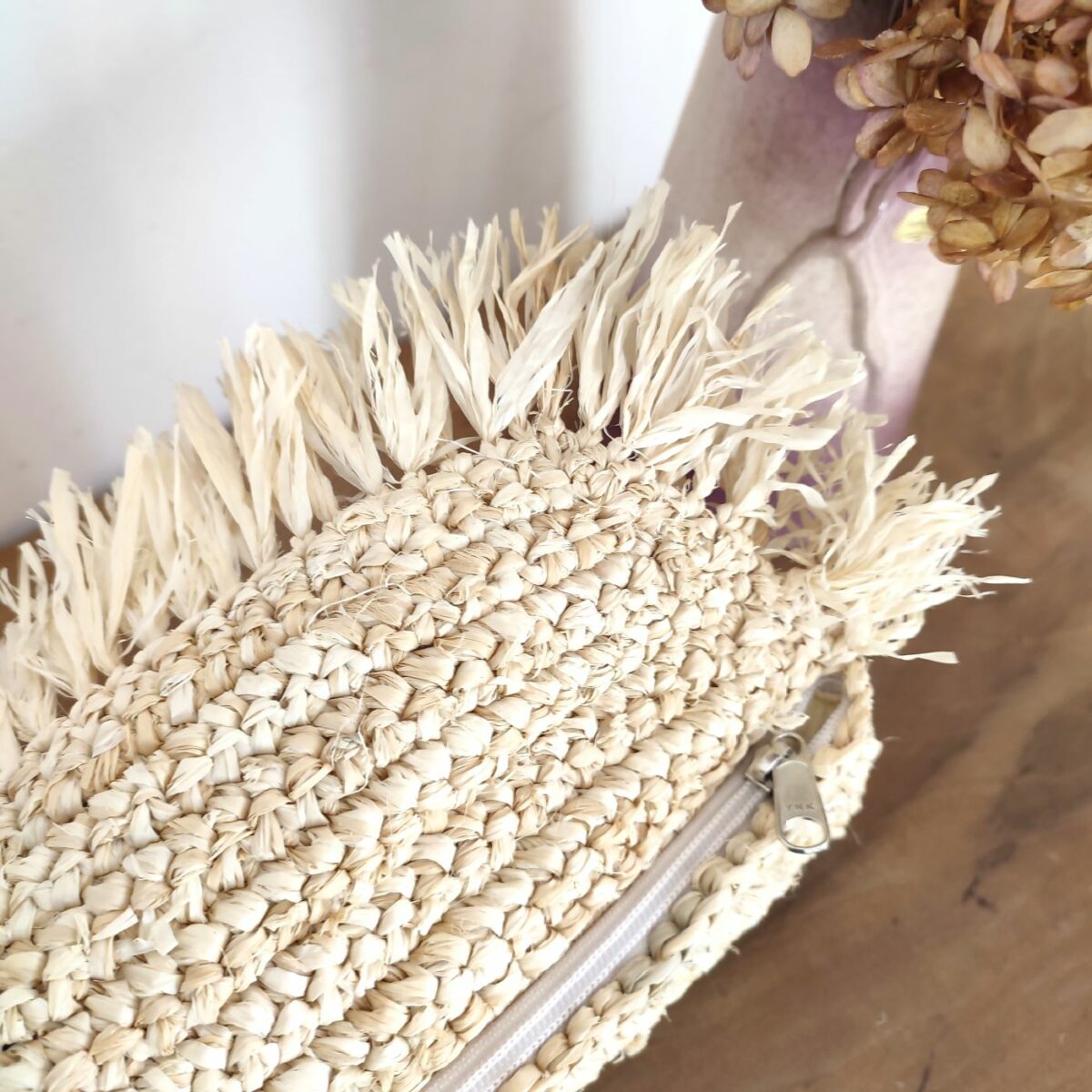 Ficelle De Raphia Naturel 300 Mètres - Pour Emballage Cadeau, Travaux Manuels, Sacs, Chapeaux - Diam. 1.5-2 Mm, Couleur Marron Foncé